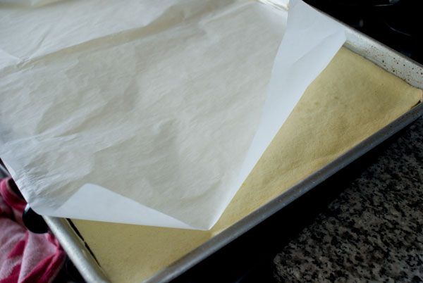 sponge-cake-parchment-over-sponge