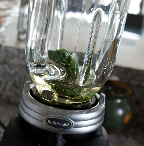 mint-syrup-in-blender