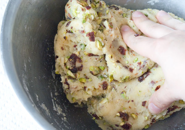 cherry-pistachio-biscotti-dough-ready