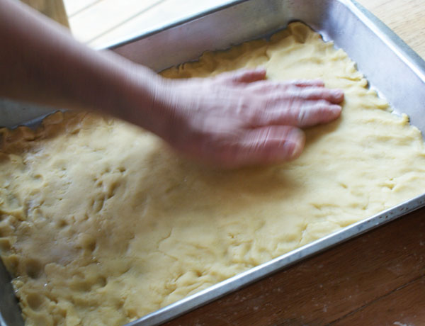 cherry-tart-press-dough